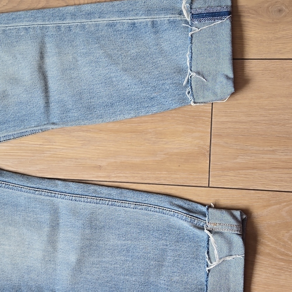 NWOT BOYISH Cropped Distressed Jeans size 26 - Picture 3 of 12